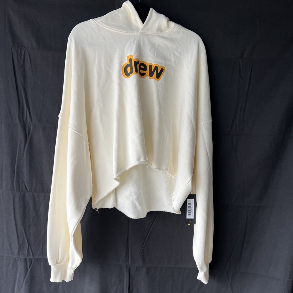 Drew House secret cropped hoodie Off White- size XL/XXL … b31